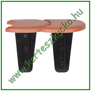 Ágyásszegély műanyag 3,8 m TERRACOTTA - PROSPERPLAST IPAK2