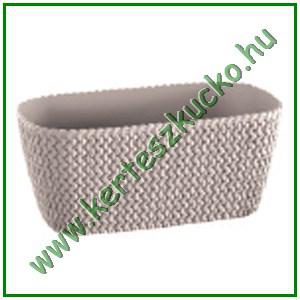 Balkonláda fonott hatású 30 cm MOKKA - PROSPERPLAST DSPC300