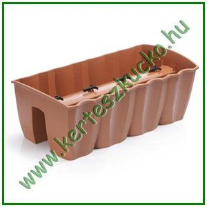 Balkonláda KORLÁTRA 60 cm TERRACOTTA - PROSPERPLAST DCRO600