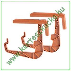 Balkonláda tartó műanyag 1 pár (2 db)  TERRAKOTTA - PROEPERPLAST IWWS