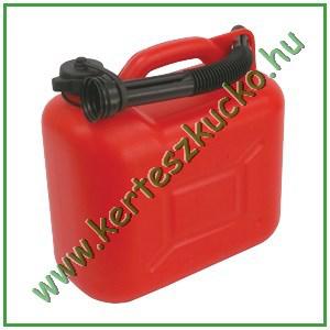 Benzines kanna 5 literes, műanyag üzemanyagkanna