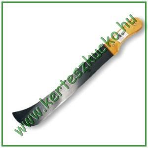 Bozótvágó kés (450 mm, külső élű, fa nyél)