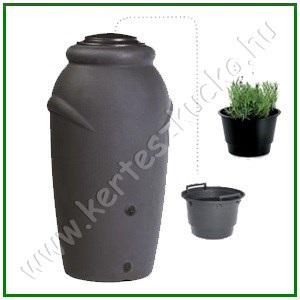 Esővízgyűjtő 210 literes ANTRACIT - PROSPERPLAST ICAN210