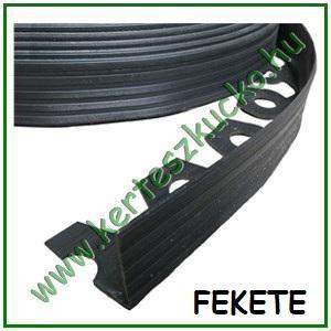 Flexibilis gyepszegély 3,8 cm x 10 méter +20 db leszúrótüske FEKETE