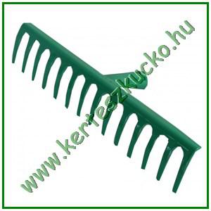 Gereblye 10 fogú erősített