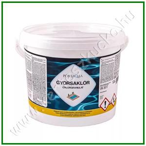 Gyorsaklór gyorsan oldódó klóros fertőtlenítőszer 3 kg