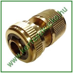 Gyorscsatlakozó rézből 1/2"