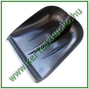 Hólapát műanyag, öblös, 380 x 380 mm, csak fej