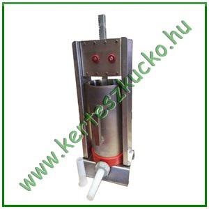 Hurkatöltő, 5 literes INOX