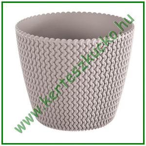 Kaspó fonott 160 mm MOKKA - PROSPERPLAST DSP160