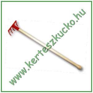 Kerti és temetői gereblye hosszú nyéllel