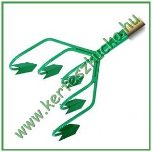 Kultivátor 5 ágú, fa nyéllel