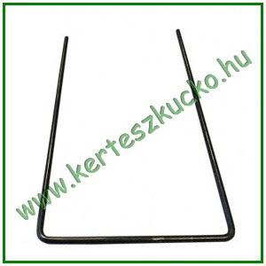 Leszúrótüske fém "U" alakú, 8 x 15 cm (100 db/csomag)