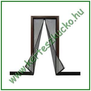 Mágneses szúnyogháló ajtóra, fekete, 100 x 220  cm