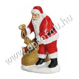 Mikulás trombitával