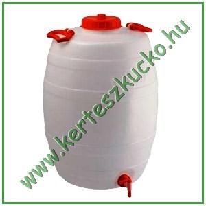 Műanyag demizson csappal 50 literes