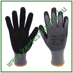 Munkavédelmi kesztyű szemcsés nitril habbal mártott 10-es