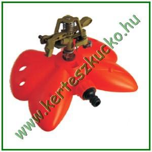 Öntözőtalp, pillangó forma, réz szektorálható fejjel