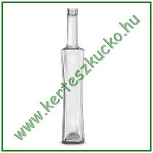 Pálinkás üveg QUADRO 0,5 literes