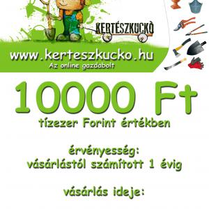 Vásárlási utalvány 10000 Ft értékben