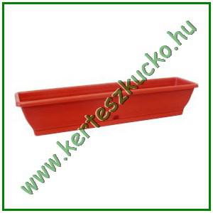 Virágláda tálcával, 80 cm TERRACOTTA (10 db/csomag)
