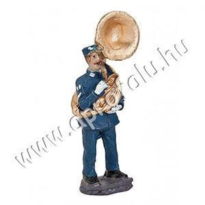 Zenész nagy kürttel 6 cm