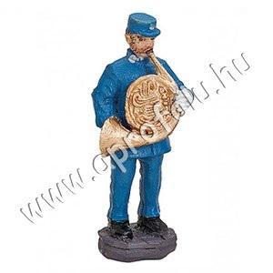 Zenész vadászkürttel