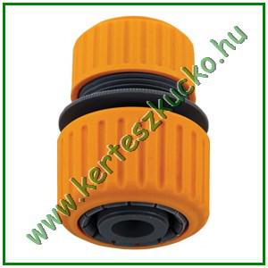 Tömlőösszekötő 1/2" - 3/4", sárga