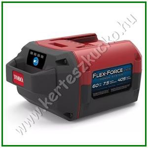 TORO FlexForce 60V 7.5 Ah Akkumulátor 405WH