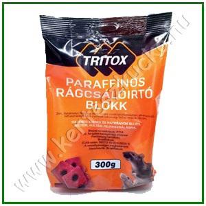 Tritox paraffinos rágcsálóirtó blokk 300 gramm