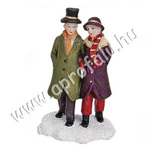 Úri pár (fekete kalap) 6 cm