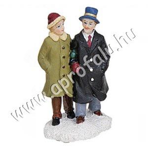 Úri pár (kék kalap) 6 cm