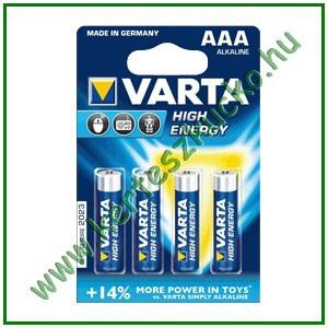VARTA tartós ceruzaelem mikro 4 db (4903)