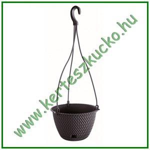 Virágkaspó akasztós ANTRACIT DSPW230
