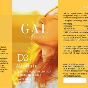 GAL D3 vitamin csepp x 240 adag