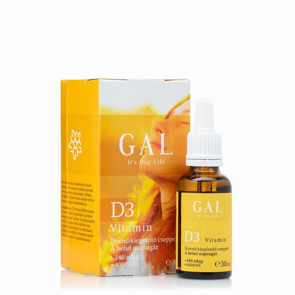 GAL D3 vitamin csepp x 240 adag