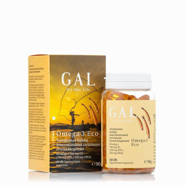 GAL Omega-3 Eco halolaj kapszula - 60 db