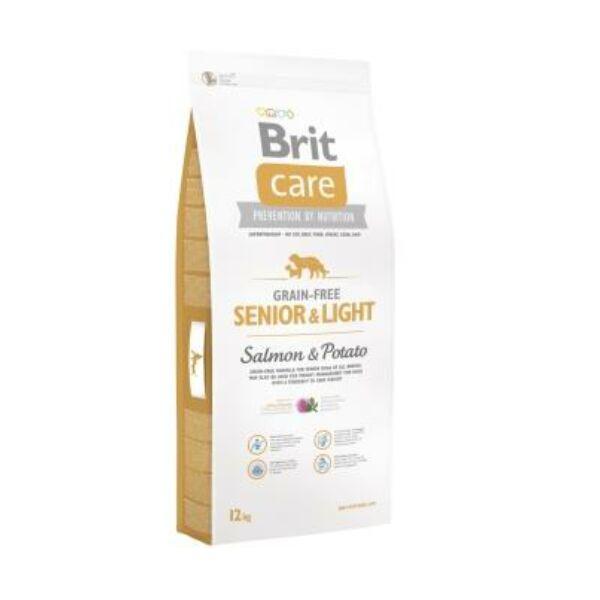 BRIT CARE GRAIN-FREE SENIOR AND LIGHT SALMON & POTATO  3kg