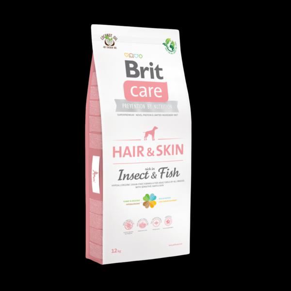 BRIT CARE HAIR&SKIN; INSECT&FISH; 12 KG