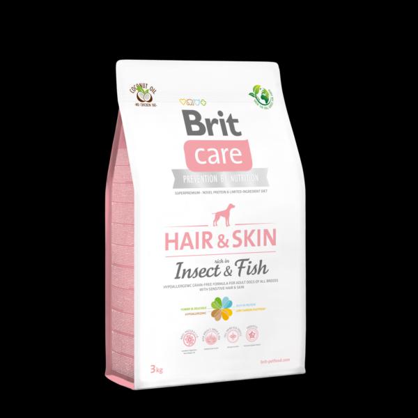 BRIT CARE HAIR&SKIN; INSECT&FISH; 3 KG