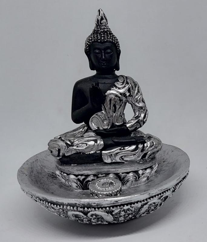 Buddha-lótusz füstölő tartó
