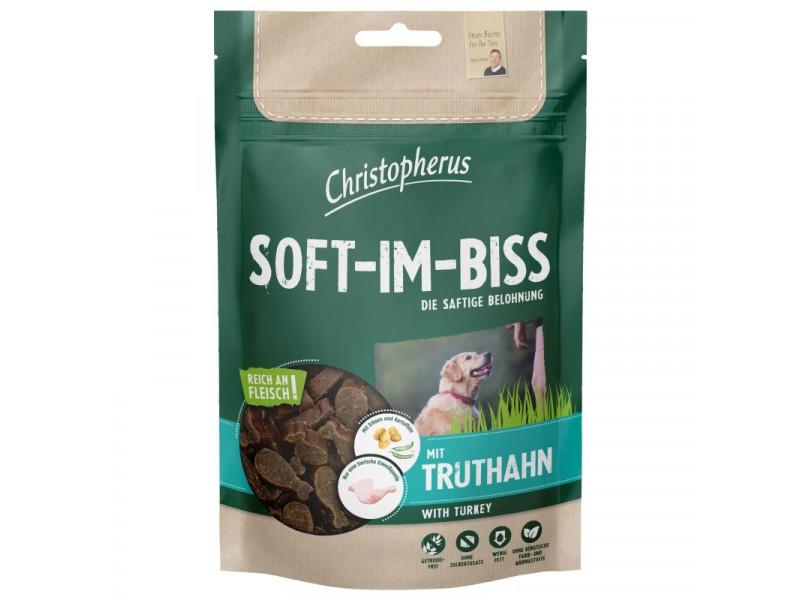 Christopherus Dog Jutalomfalat Grain Free Soft-Im-Biss Pulyka 125g