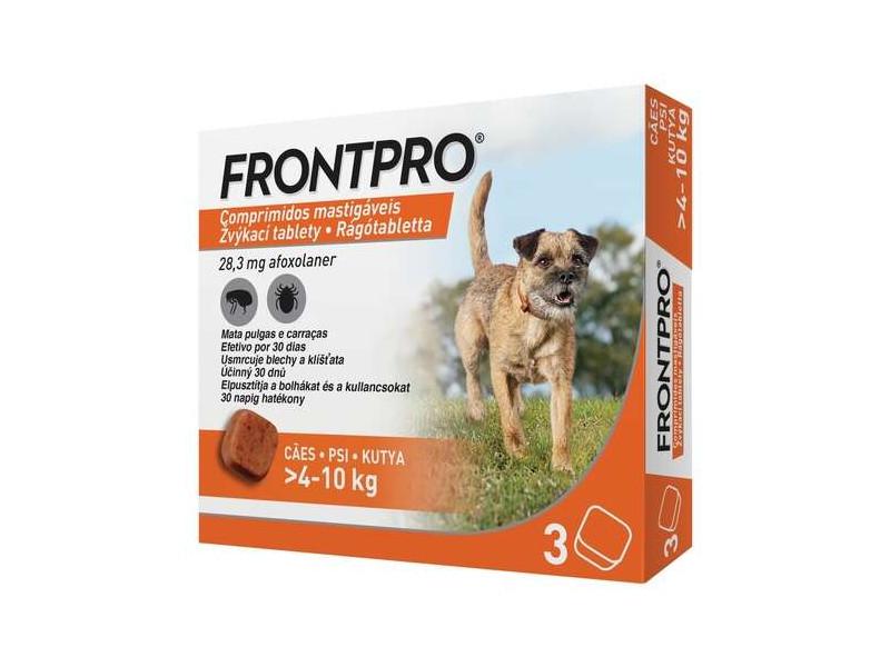 Frontpro 28 mg rágótabletta 4-10 kg testű kutyáknak   (1db)