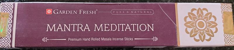 Garden Fresh - Mantra Meditation füstölő