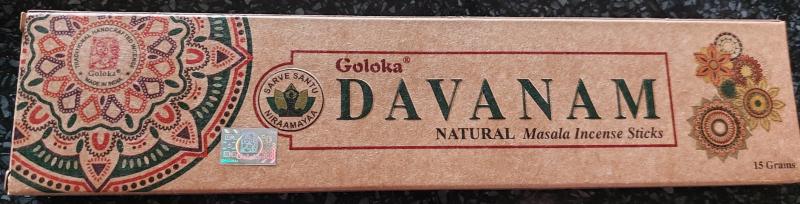 Goloka - Davanam füstölő
