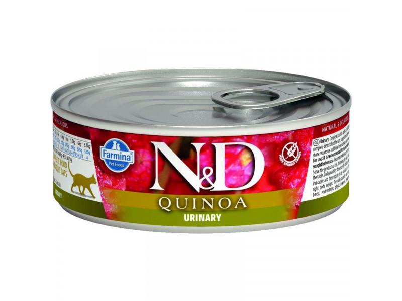 N&D Cat Quinoa konzerv Urinary 80g