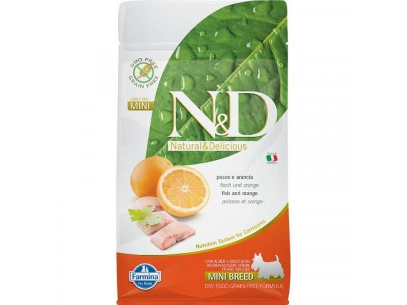 N&D Dog Grain Free Hal&Narancs; Adult Mini 7kg