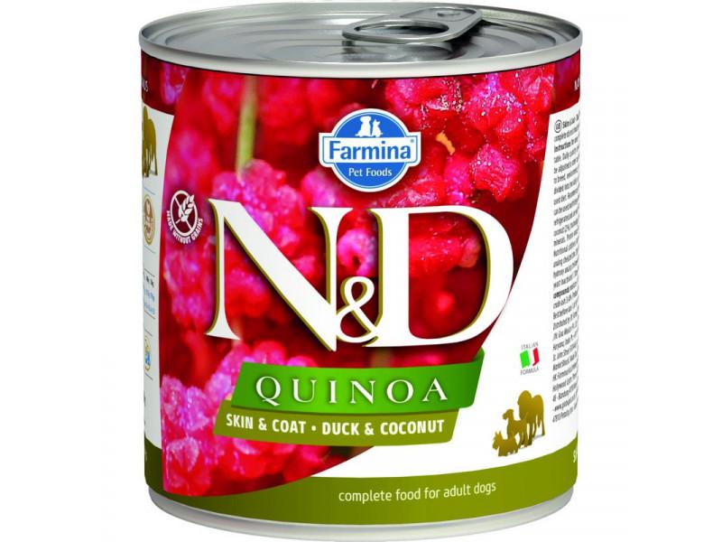 N&D Dog Quinoa konzerv kacsa&kókusz 285g