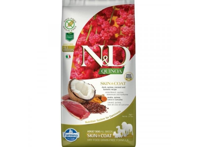 N&D Dog Quinoa Skin&Coat; Kacsa 7kg