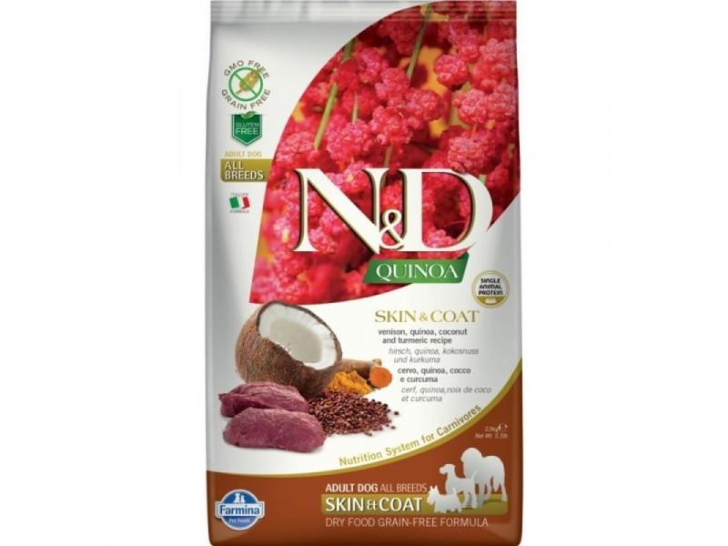 N&D Dog Quinoa Skin&coat; vadhús 2,5kg